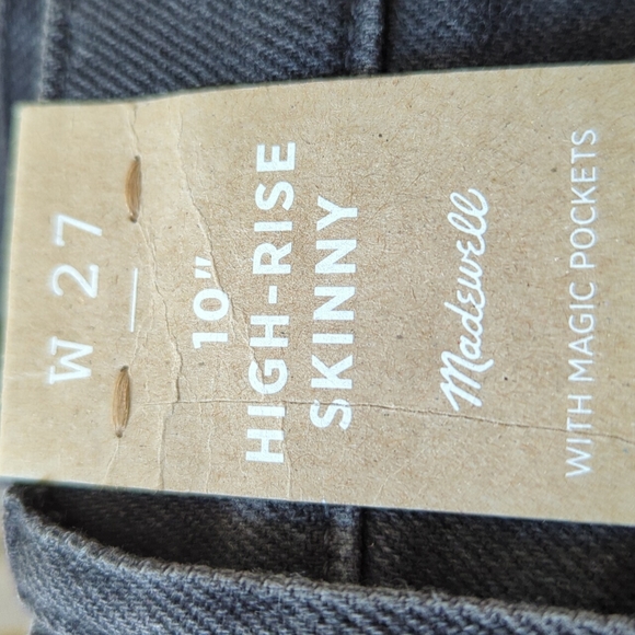 Madewell 10" High Rise Skinny Jeans - Picture 15 of 16